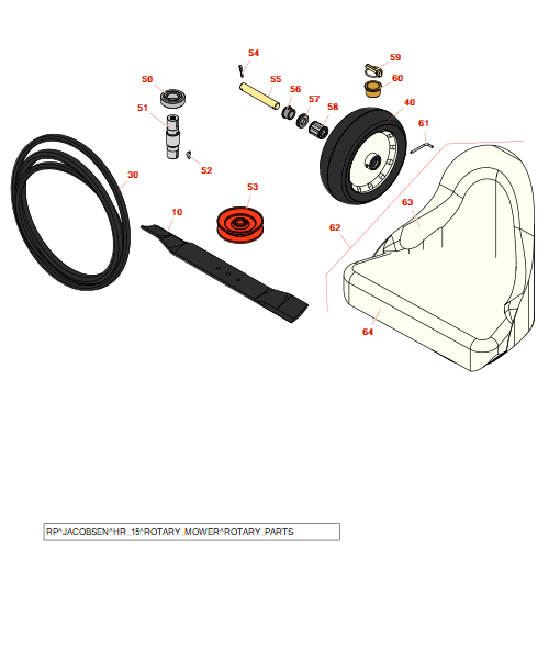 ᐅ • Jacobsen HR15 parts online RDM Parts